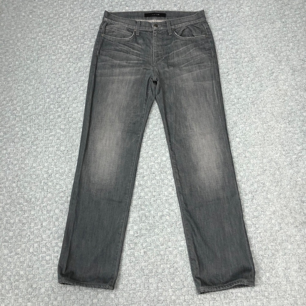 Joes Jeans Jeans Mens 31 Gray The Classic Marquis Straight Leg Stretch Denim